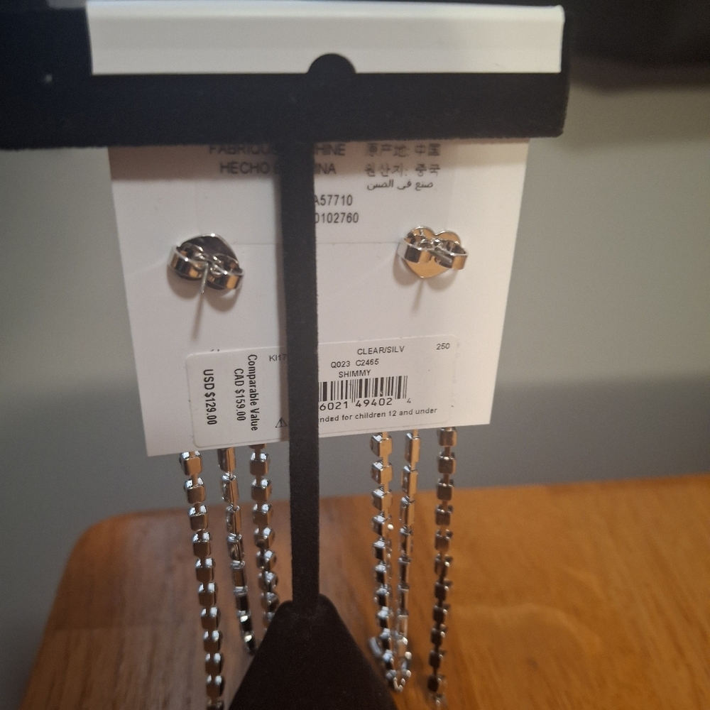 Kate Spade New York Shimmy Fringe Earrings - Picture 3 of 6